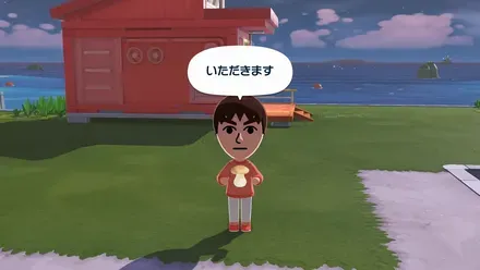 食べ物をプレゼント