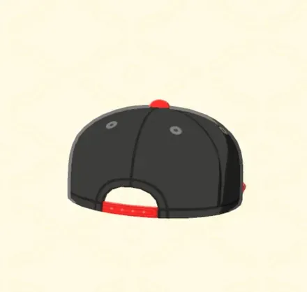 後ろかぶりキャップ画像