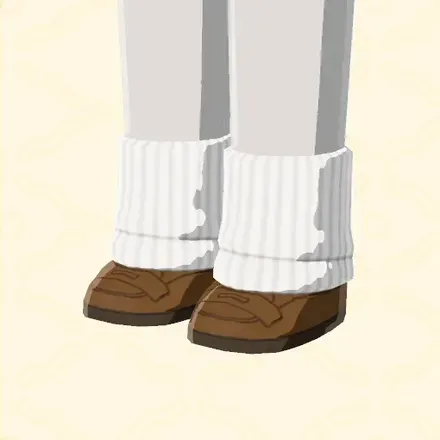 ルーズソックス付きシューズ画像