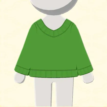 Vネックセーター画像