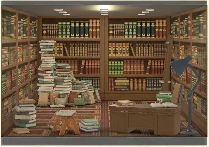 本棚スタイル画像