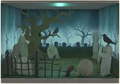 墓地スタイル画像