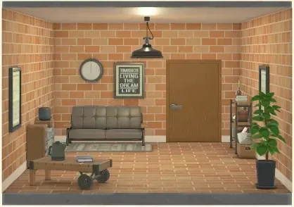 レンガスタイル画像