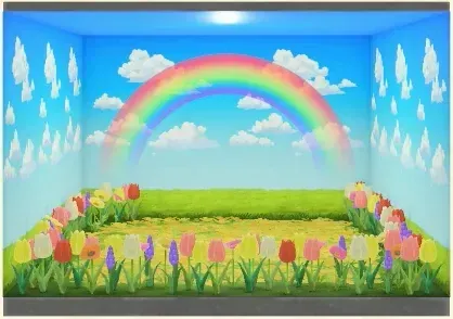 お花畑スタイル画像