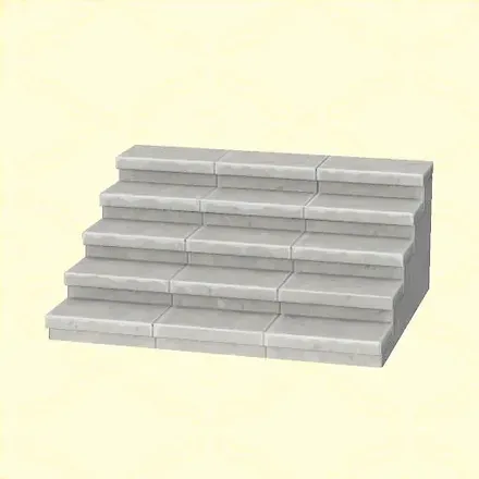 浜辺の階段（石）画像