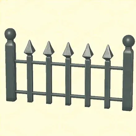 洋風の柵画像
