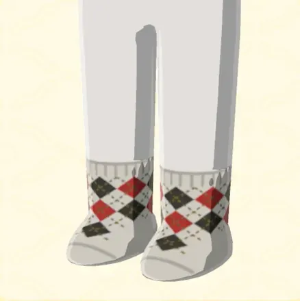 アーガイルソックス画像