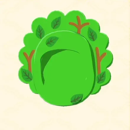 木のかぶりもの画像