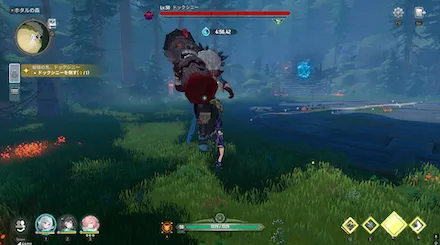 目覚めた鬼の王「ドックシニー」を倒す