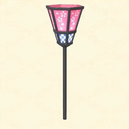 お花見灯篭画像