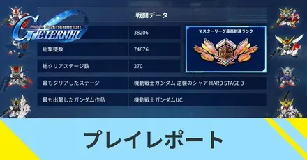 プレイレポート