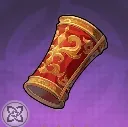 金刺繍のベガ式手甲の画像