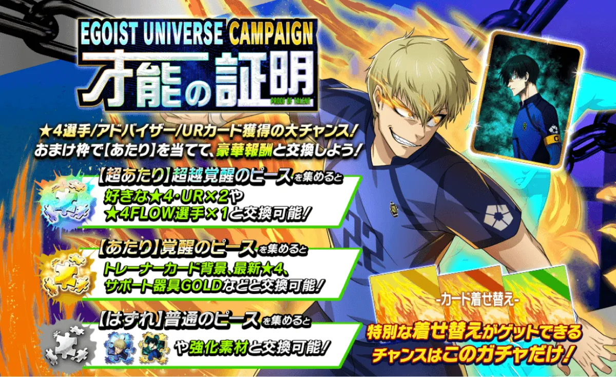 才能の証明ガチャ