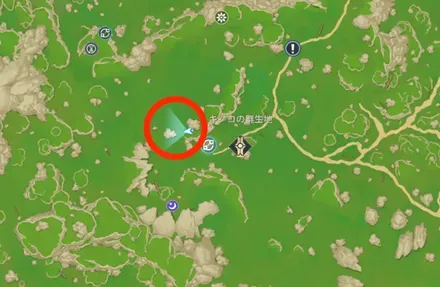 誘惑のキノコ_場所