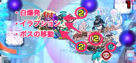 桃源郷の星墓ボス攻撃パターン