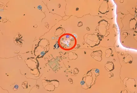 勇気の石板の欠片_場所