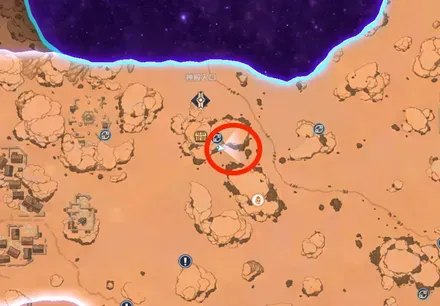 知恵の石板の欠片_場所