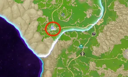 オーリンの魔法石_場所