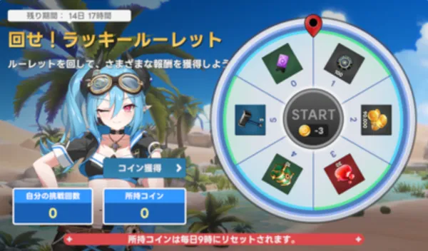 回せ！ラッキールーレット