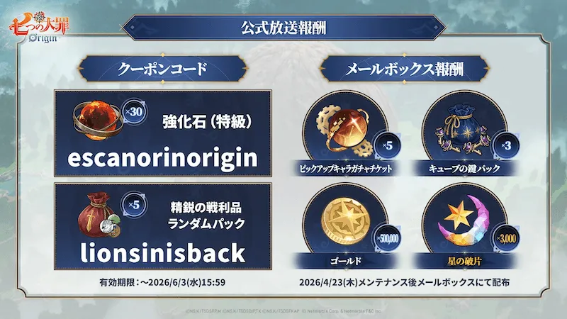 クーポンコード