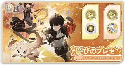 慶びのプレゼント