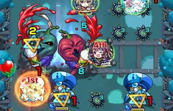 地雷ギミックが出現