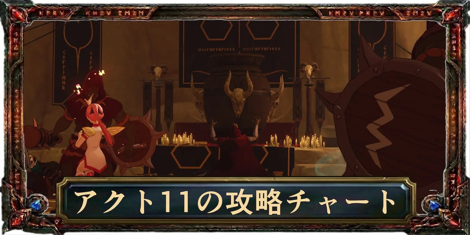 アクト11の攻略チャート