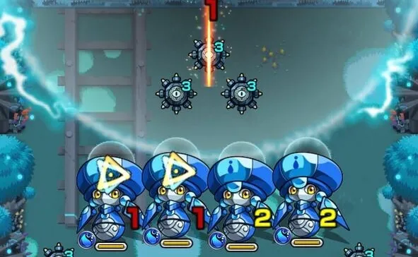 センサーで敵の弱点ON/OFFが切り替わる