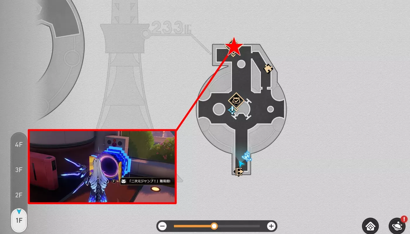 1Fエレベーター横