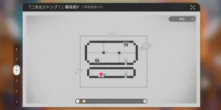 二次元ジャンプマップ