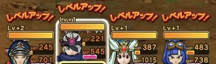 レベルアップと蘇生を繰り返して耐久力を上げる