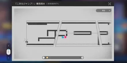 二次元ジャンプマップ