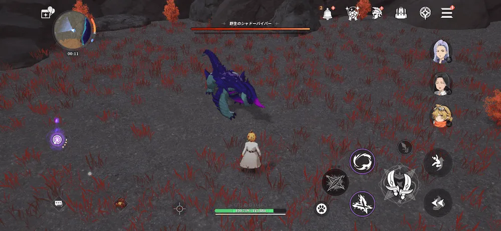 ミッドナイトスケールの捕獲方法2