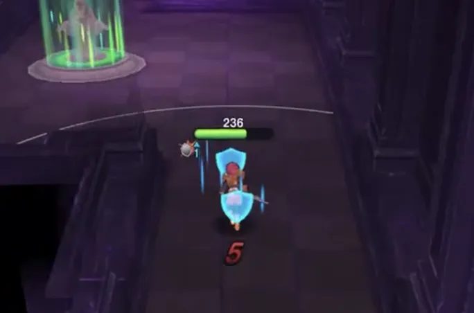 一定時間ごとにダメージを受ける