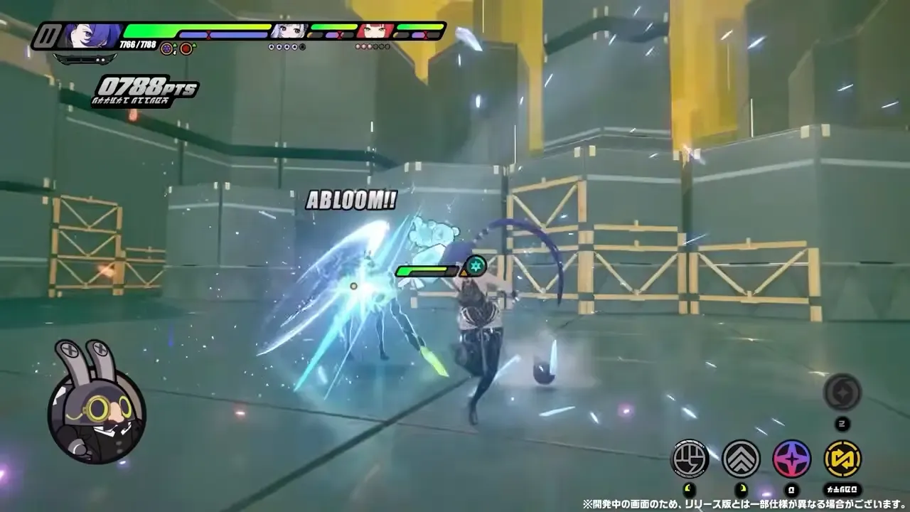 「氷蝕値」を溜めて「狂咲」を発動