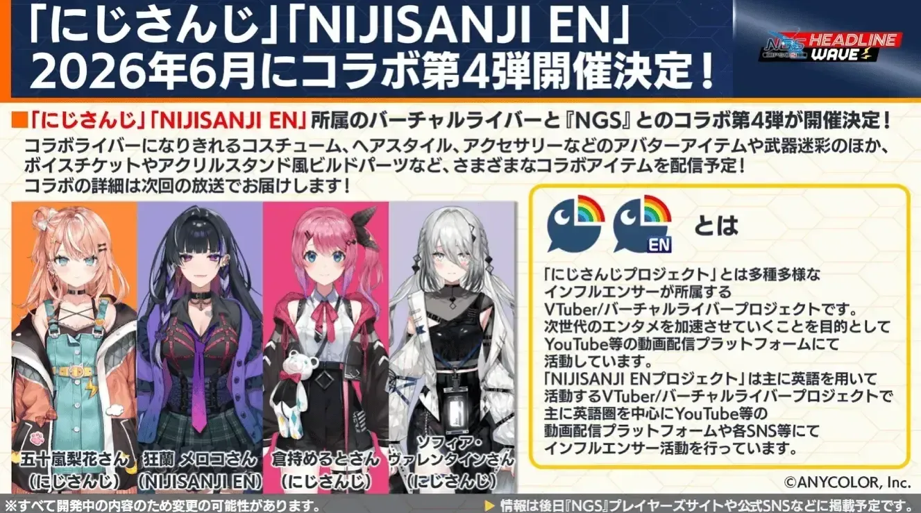 にじさんじコラボ第4弾