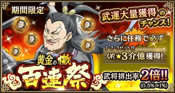 黄金の檄ガチャ