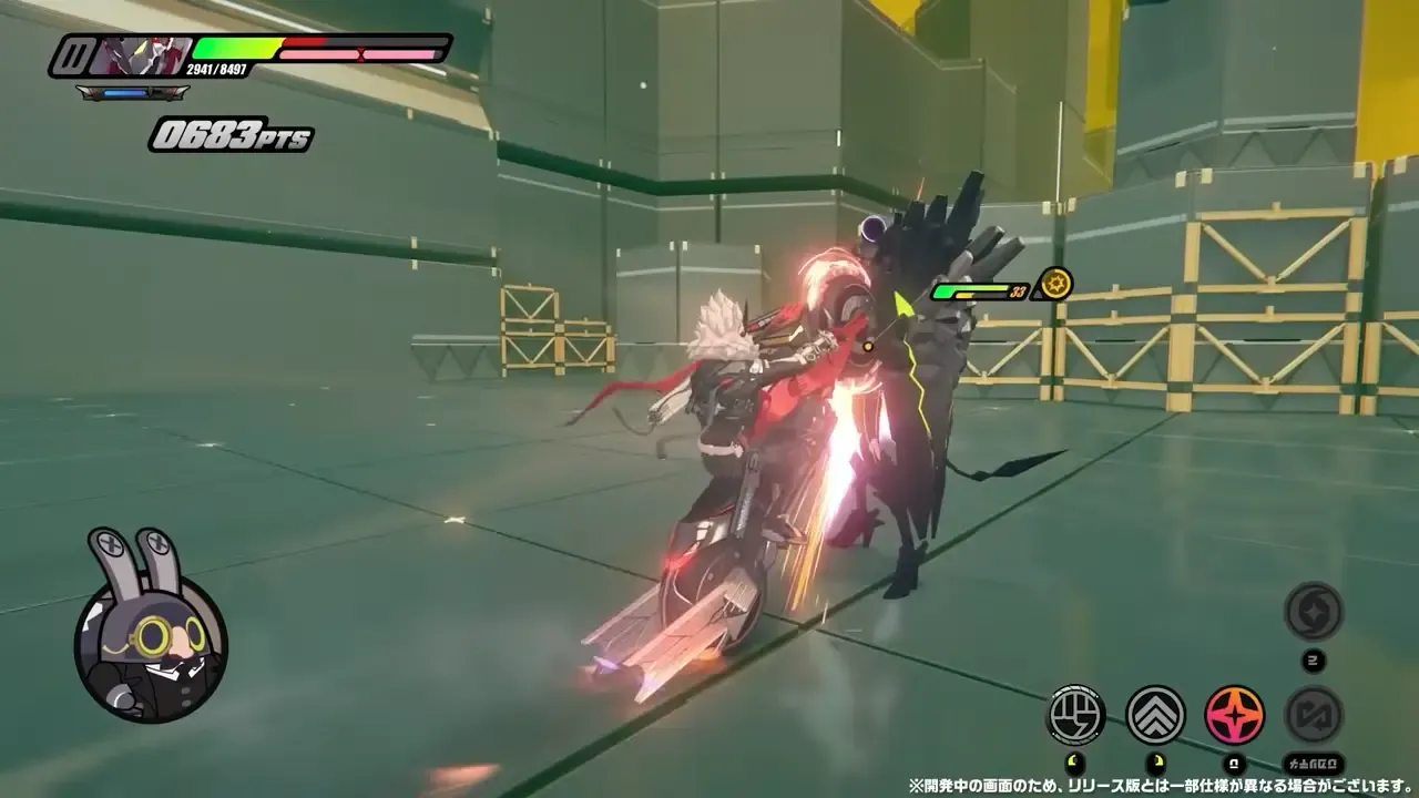 バイクによる攻撃が優秀