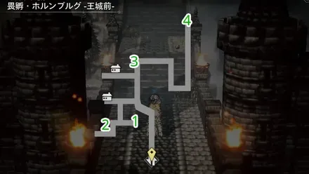 畏孵・ホルンブルグ-王城前- フィールドコマンド