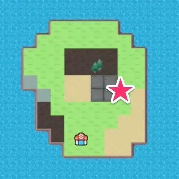 パンチングマシーンの位置マップ