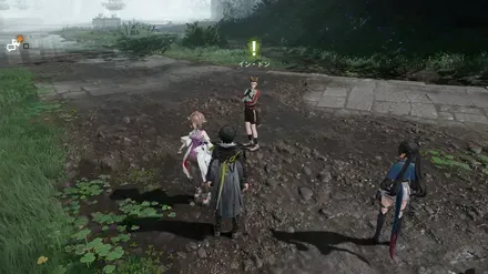 イン・ドンに話しかける