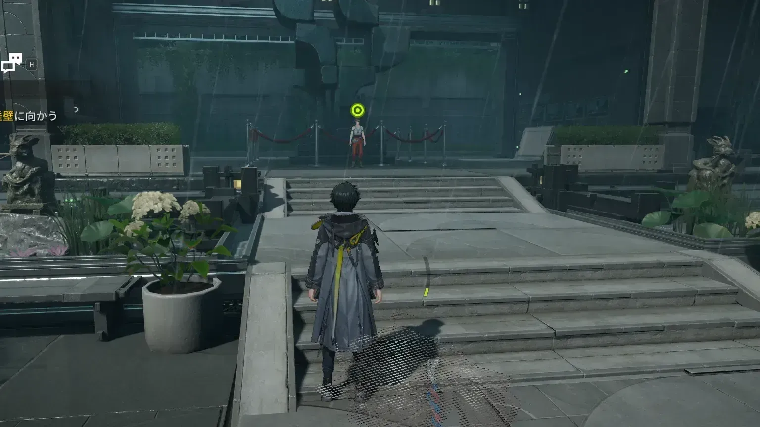 ビョウに話しかける