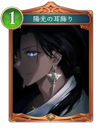 陽光の耳飾り画像