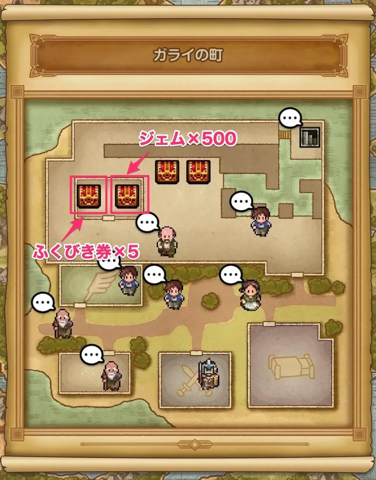 宝箱中身アイテム