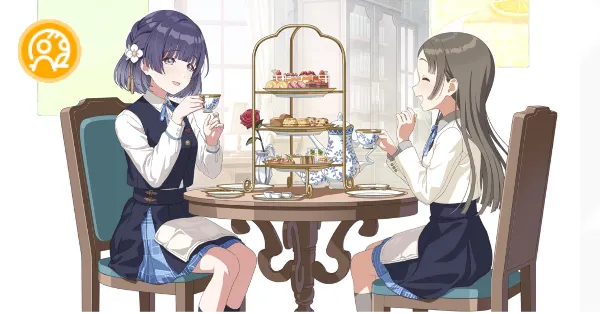 のんびり美味しいひとときの画像