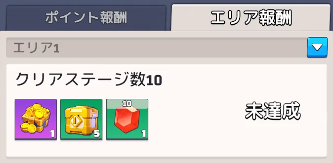 エリア報酬
