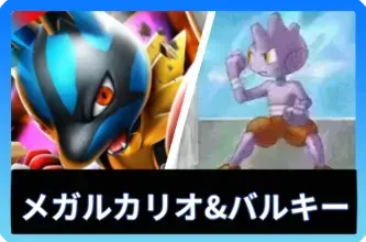 メガルカリオex＆パルキーデッキ