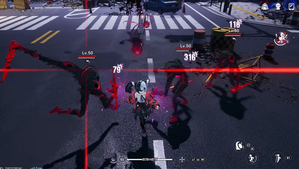 赤い十字の予兆