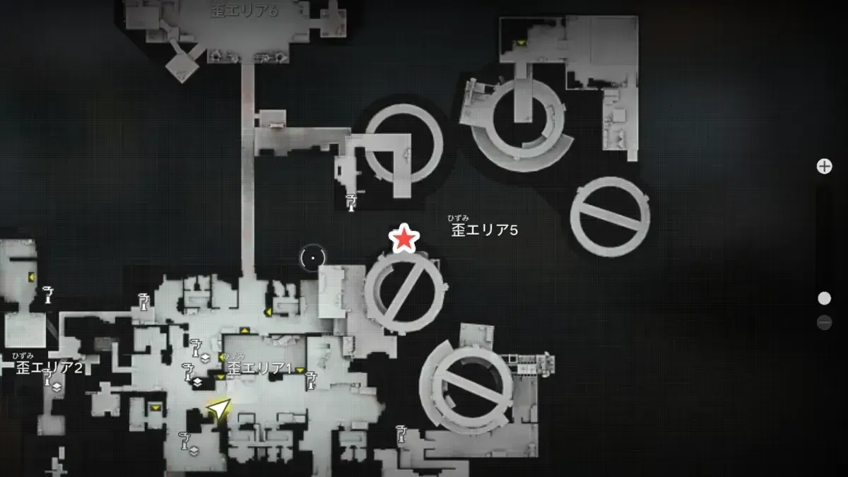 エリア5のマップ画像