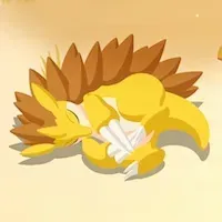 サンドパンの星1寝顔画像